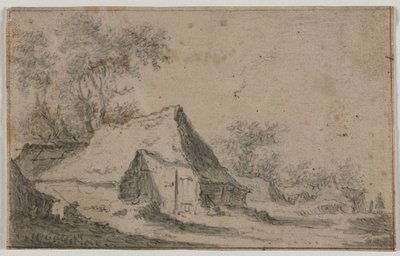 Il piccolo borgo da Anthonie Waterloo