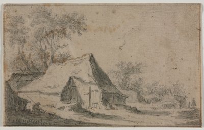 Il piccolo borgo, secondo o terzo quarto del XVII secolo da Anthonie Waterloo