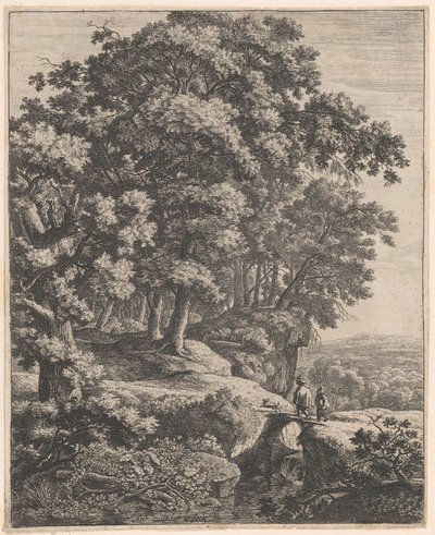 Il piccolo gobbo, XVII secolo da Anthonie Waterloo