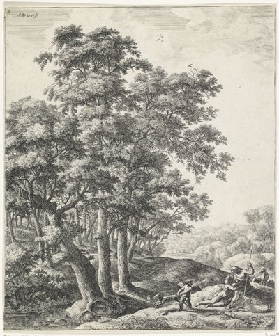 Venere e Adone da Anthonie Waterloo