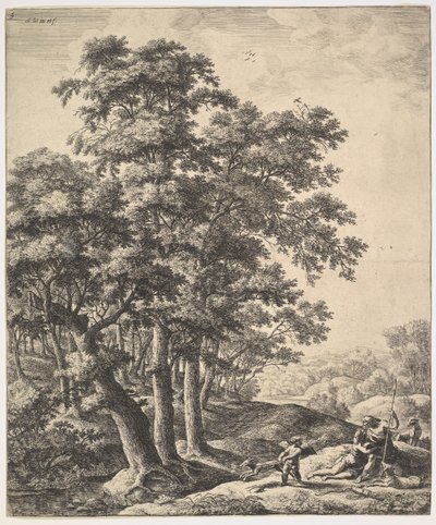 Venere e Adone da Anthonie Waterloo