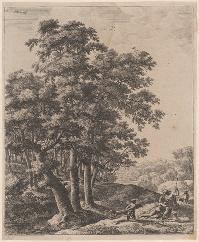 Venere e Adone da Anthonie Waterloo