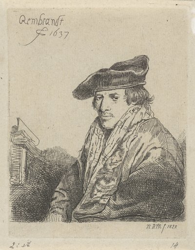 Giovane con berretto da Anthonie Willem Hendrik Nolthenius de Man