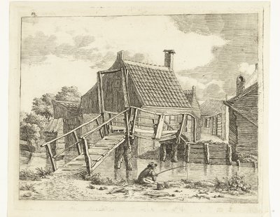 Fuori dalla Raampoort da Anthonie van den Bos