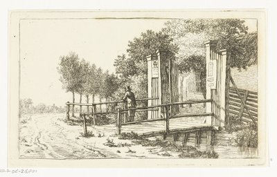 Cancello della locanda il Molentje sull