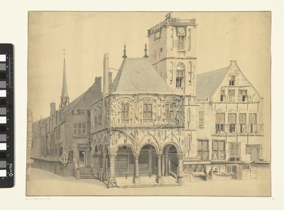 Il Vecchio Municipio di Amsterdam, 1641 da Anthonie van den Bos