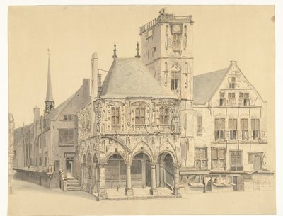 Il Vecchio Municipio di Amsterdam, 1641 da Anthonie van den Bos