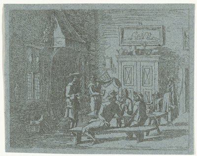 Interno di una locanda da Anthonie van den Bos