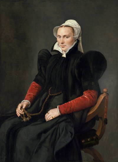 Ritratto di donna seduta da Anthonis Mor