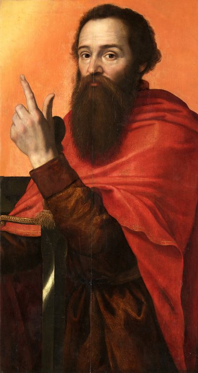 San Paolo, c.1556 da Anthonis Mor van Dashorst