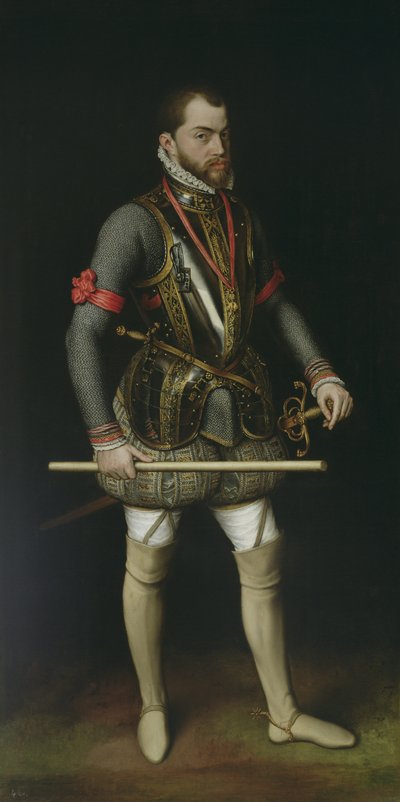Filippo II (1527-98) di Spagna da Anthonis van Dashorst Mor