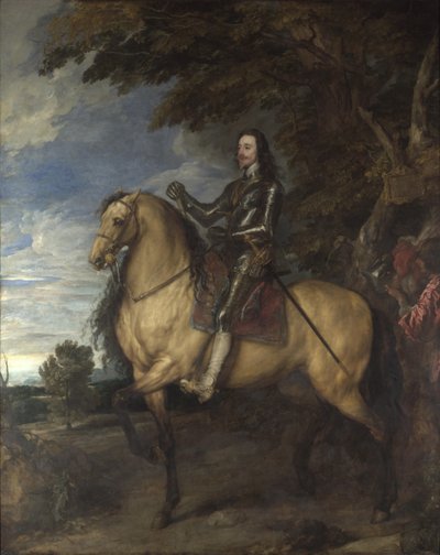 Ritratto equestre di Carlo I, ca 1638 da Anthony van Dyck