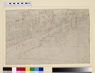 Borough High Street con St. Mary Overy, da 