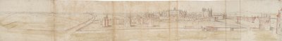 Palazzo di Hampton Court dal Nord, c. 1550-1560 da Anthonis van den Wyngaerde