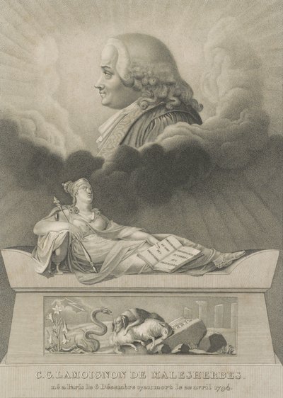 Chrétien Guillaume de Lamoignon de Malesherbes da Anthony Cardon
