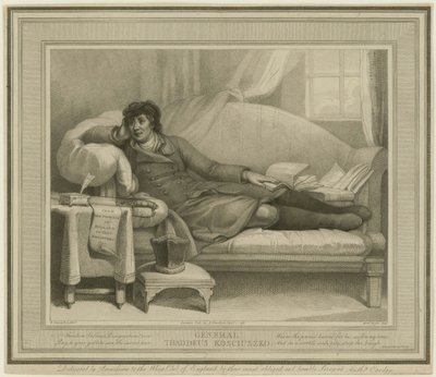 Tadeusz Kosciuszko 1746-1817, 1798 da Anthony Cardon