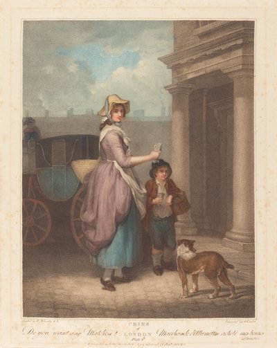 Vuoi dei fiammiferi? da Anthony Cardon after Francis Wheatley