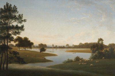 Tabley: Il Parco e il Lago da Anthony Devis