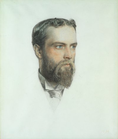 Testa di un uomo, 1904 da Anthony Frederick Augustus Sandys