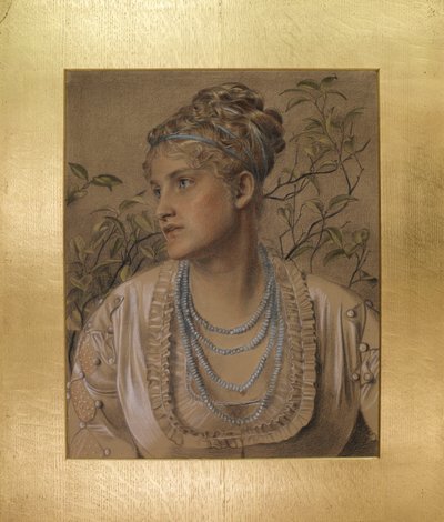 Mary Sandys (1845-1920), c.1871-73 da Anthony Frederick Augustus Sandys
