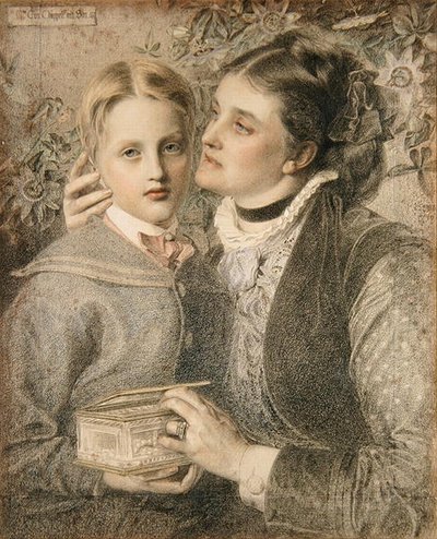 Signora Tom Chappell e Figlio da Anthony Frederick Augustus Sandys