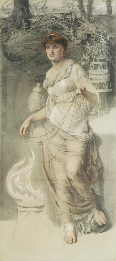 Il gomitolo aggrovigliato da Anthony Frederick Augustus Sandys