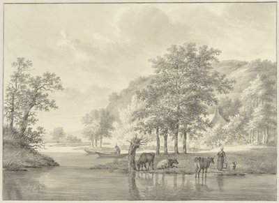 Paesaggio fluviale da Anthony Oberman