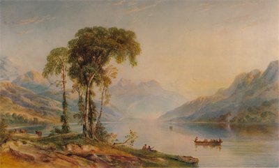 Ben Venue da Loch Achray, 1840, 1935 da Anthony Vandyke Copley Fielding