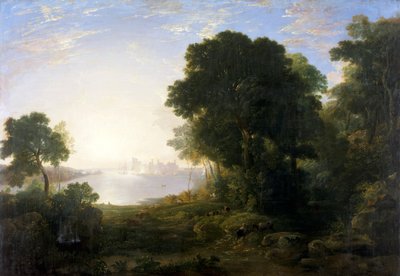 Castello di Caernarvon da Anthony Vandyke Copley Fielding