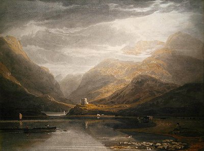 Castello di Dolbadern da Anthony Vandyke Copley Fielding