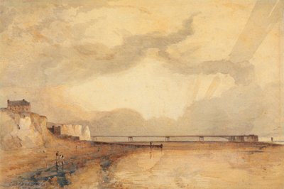Molo marino, Brighton - Tramonto da Anthony Vandyke Copley Fielding