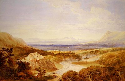 Veduta del fiume da Anthony Vandyke Copley Fielding