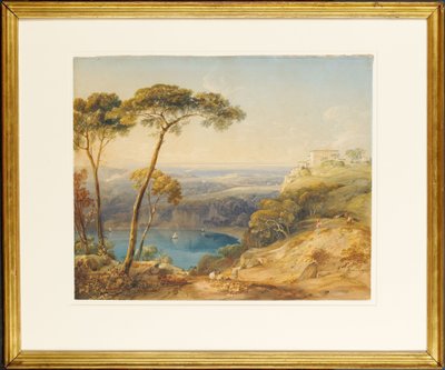 Il Lago di Nemi da Anthony Vandyke Copley Fielding