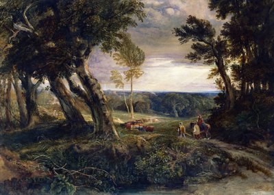 Foresta di Tilgate da Vicino Bolney, Sussex da Anthony Vandyke Copley Fielding