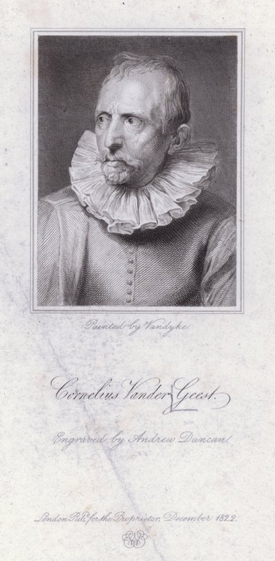 Cornelis van der Geest, mercante di spezie e collezionista d