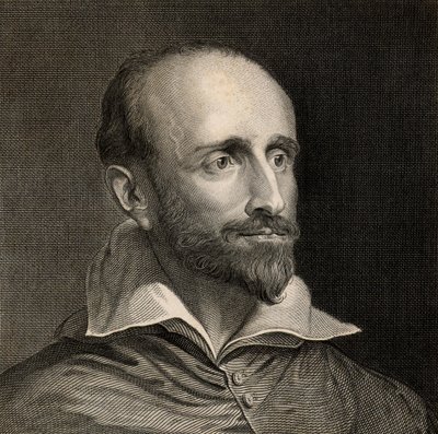 Guido Bentivoglio (1579-1644) cardinale, statista, diplomatico e storico italiano da Anthony van (after) Dyck