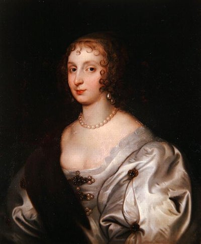 Lady Elizabeth Stuart da Anthony van (after) Dyck
