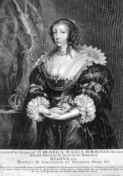 Ritratto di Enrichetta Maria (1609-69) Regina d