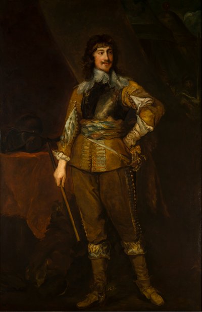 Ritratto di Mountjoy Blount, c.1° conte di Newport (1597-1666) da Anthony van (after) Dyck