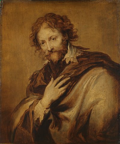 Ritratto di Peter Paul Rubens (1577-1640), c.1630-50 da Anthony van (after) Dyck