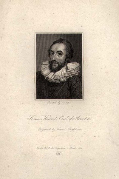 Thomas Howard, Conte di Arundel (1585-1646), inciso da Francis Engleheart da Anthony van (after) Dyck