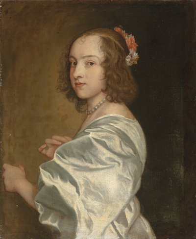 Ritratto di Margaret Lemon da Anthony van (circle of) Dyck