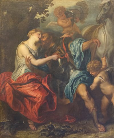 Marte e Venere da Anthony van (school of) Dyck