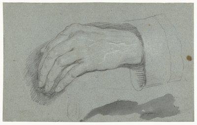 Mano sinistra e polsino da Anthony van Dyck (possibly)