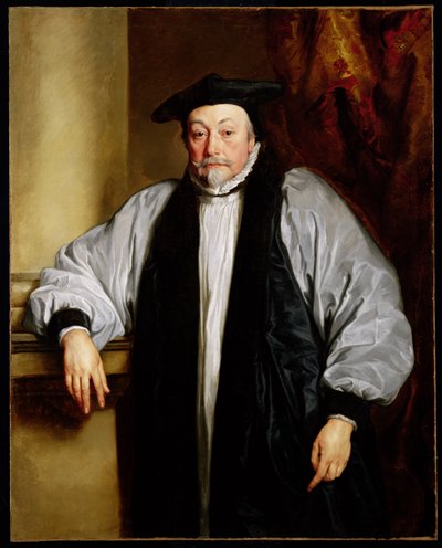 Arcivescovo Laud (1573-1645) c.1635-37 (dettaglio) da Anthony van Dyck