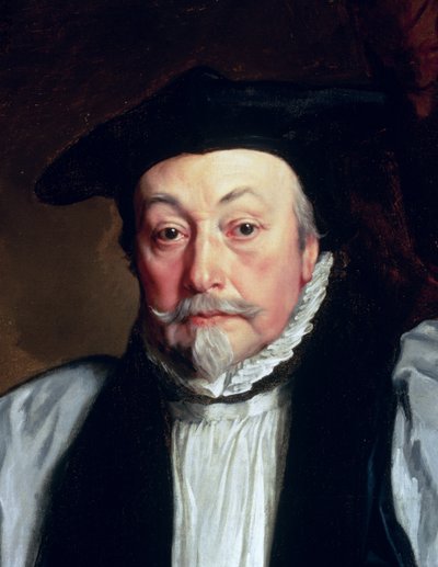Arcivescovo William Laud (1573-1645) c.1635-37 (dettaglio) da Anthony van Dyck