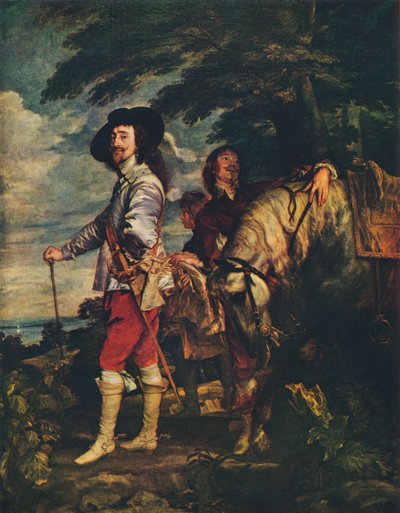 Carlo I alla caccia, c. 1635 da Anthony van Dyck