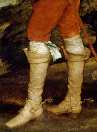 Carlo I a caccia (dettaglio) da Anthony van Dyck