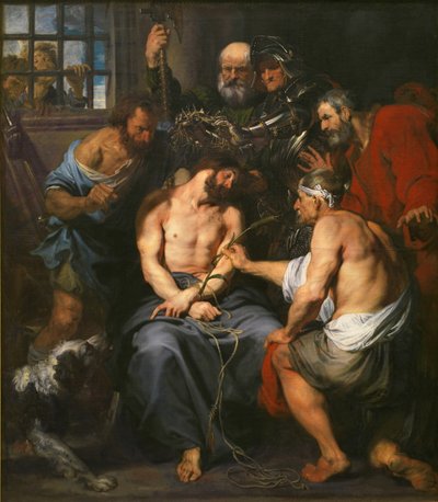 Cristo coronato di spine da Anthony van Dyck