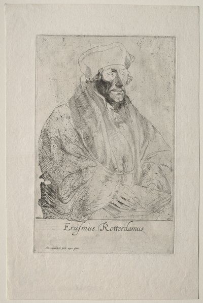 Desiderius Erasmus di Rotterdam da Anthony van Dyck